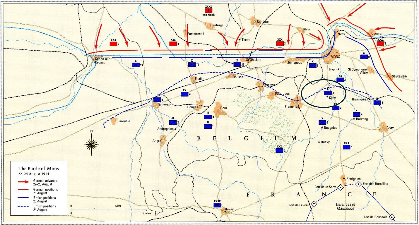 A map of a battle Description automatically generated