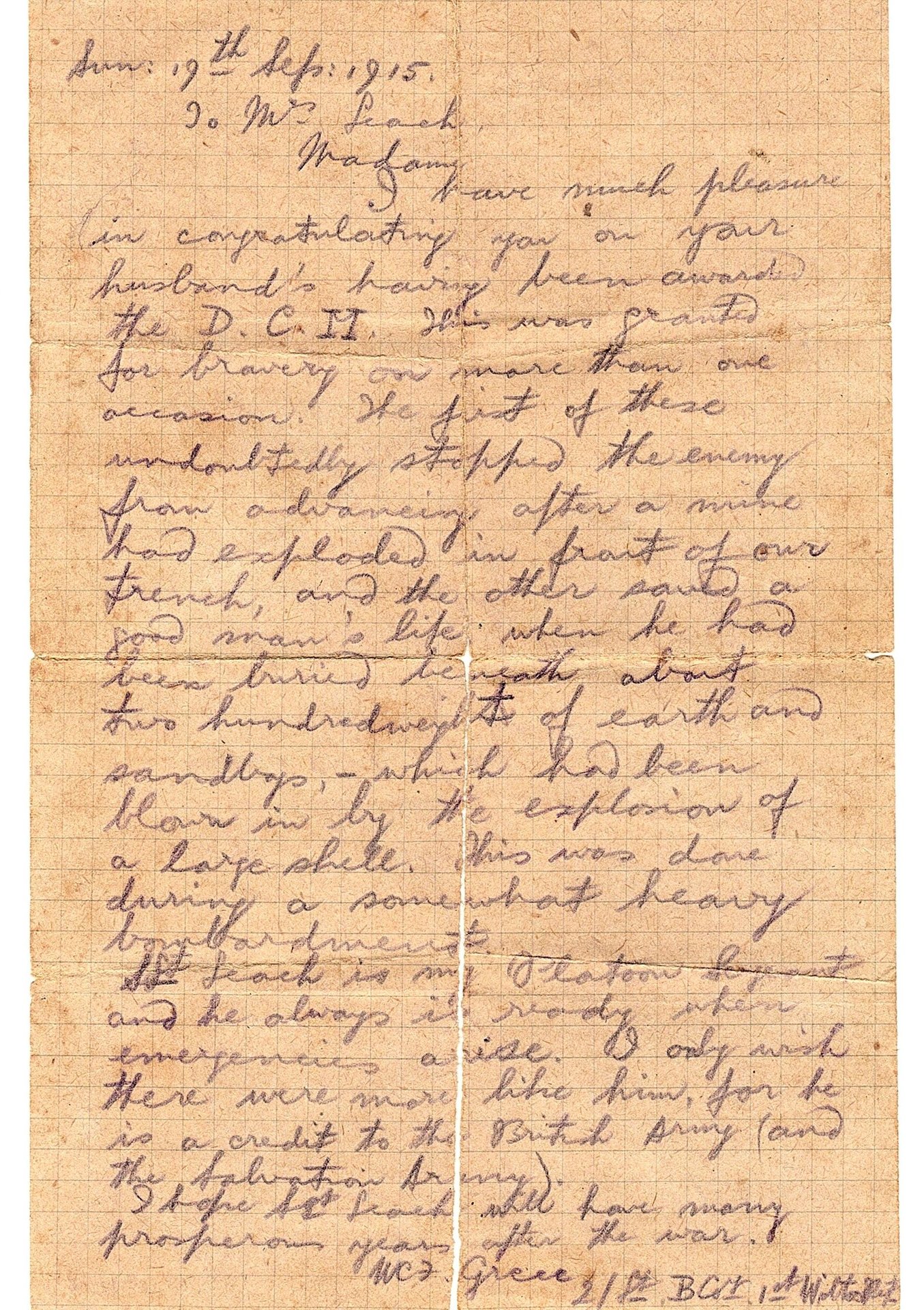 A piece of paper with handwriting Description automatically generated