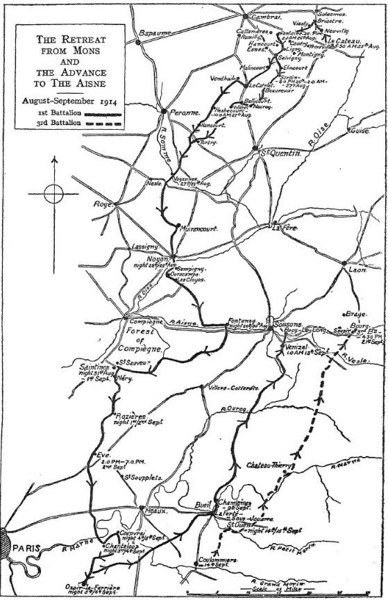 A map of a road Description automatically generated